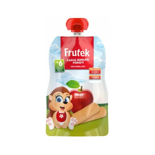 Frutek ka&scaron;ica jabolko s pi&scaron;kotom 100 g, od 6. meseca Cene
