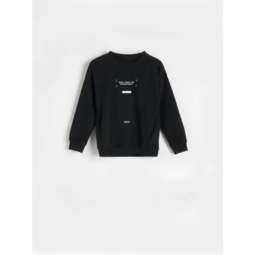 Reserved - BOYS` JOGGING TOP - crno
