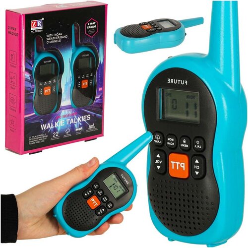 Walkie Talkie za djecu dometa 3 km set od 2 kom. Slike