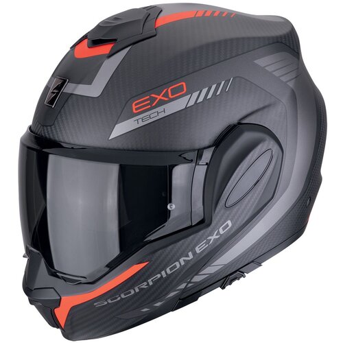 Scorpion Exo-tech evo carbon cosy matt black red kaciga Cene