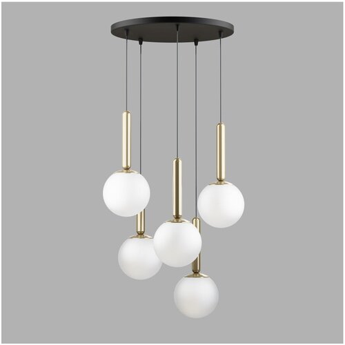 Squid Lighting Viseća svjetiljka u zlatnoj boji sa staklenim sjenilom ø 34 cm One – Cijene