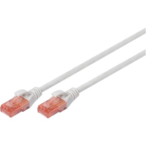 Digitus DK-1617-025 RJ45 omrežni kabel\, Patch kabel CAT 6 U/UTP 2.50 m siva 1 kos, (20519347) Cene