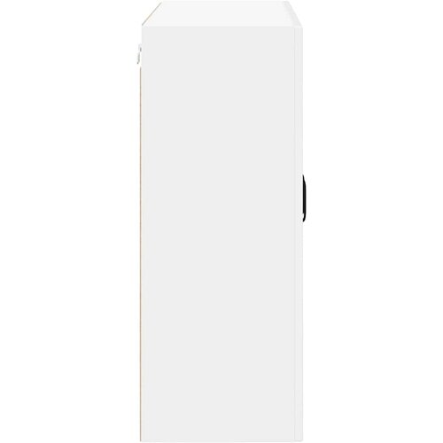  Ormar za Zid Lucca Bijela visokog sjaja 80 x 31 x 80 cm Slike