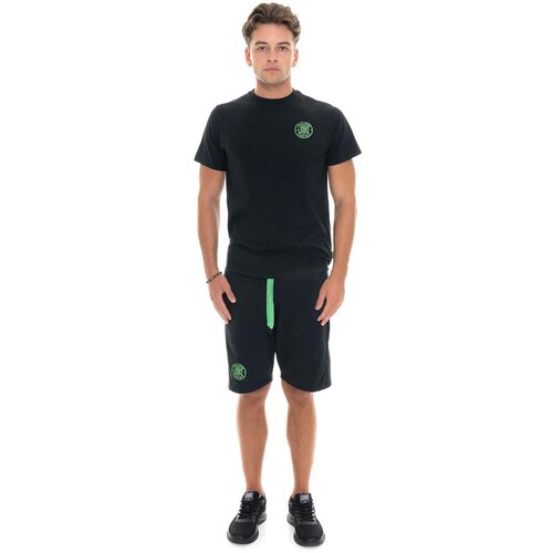 Leone 1947 Otro&scaron;ki kompleti Man Set T-Shirt + Bermuda Fluo Črna Cene