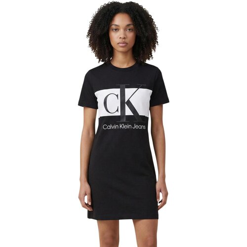 Calvin Klein Jeans Kratke obleke LV047F288G Črna Cene