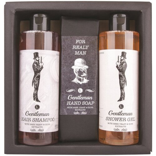 Bohemia Gifts & Cosmetics Gentlemen Spa darilni set (za telo in lase) za moške Cene