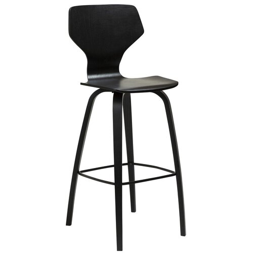 DAN-FORM Denmark Črn barski stol (vi&amp;scaron;ina sedeža 75 cm) S.I.T &amp;ndash; Slike