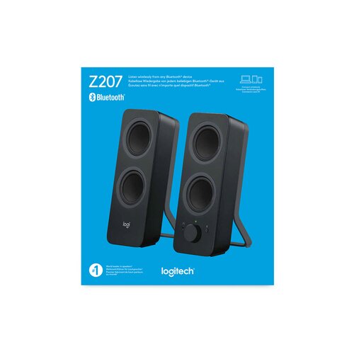 Logitech lOGI Z207 BT Computer Speaker BLACK 980-001295 Slike