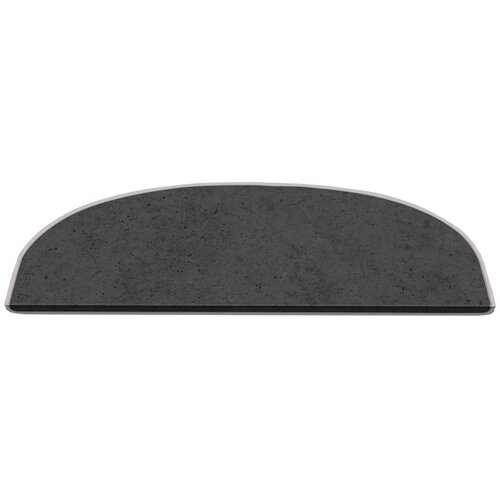 Vitaus Temno sivi komplet preprog za stopnice 16 ks 20x65 cm Plain Color &amp;ndash; Slike