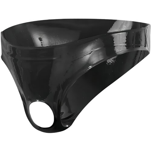 The Latex Collection Mo&amp;scaron;ke spodnjice z odprtino The Latex Collection Slike