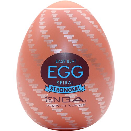 Tenga Egg Spiral Stronger - jaje za masturbaciju (1kom) Slike