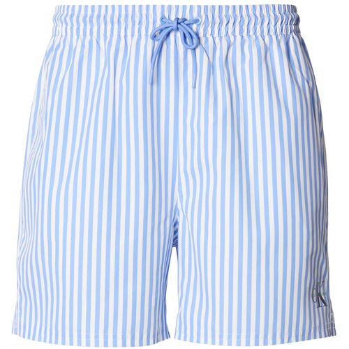 Calvin Klein Swimwear Dirndl hlače svijetloplava / crna / bijela Slike