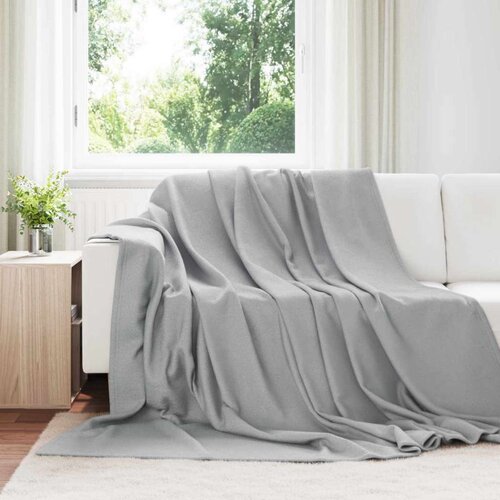  Odeja Siva 240 x 220 cm Flis, (5000288219) Cene