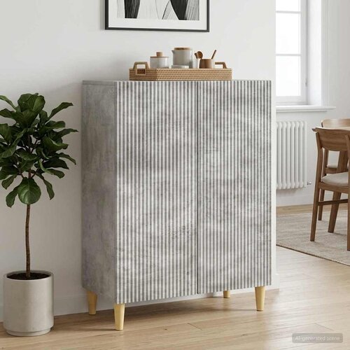  Kreveta Betonska siva 66 x 34,5 x 90 cm Konstruirano drvo Cijene