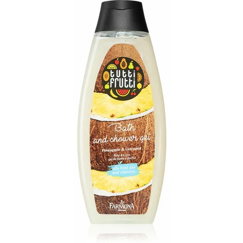 Farmona Tutti Frutti Pineapple & Coconut gel za kupku i tuširanje 425 ml