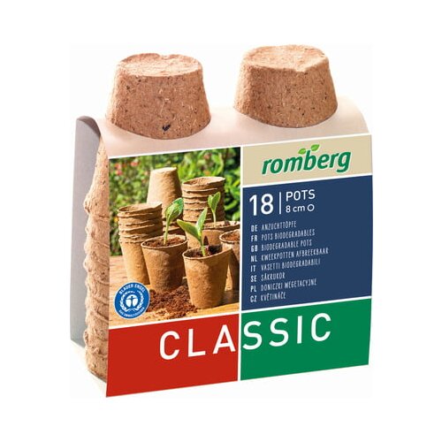 Romberg Klasika 18 lončkov za gojenje rastlin Slike