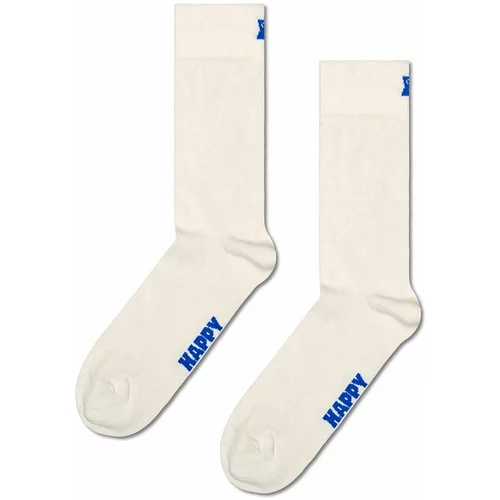 Happy Socks Čarape Solid boja: bijela
