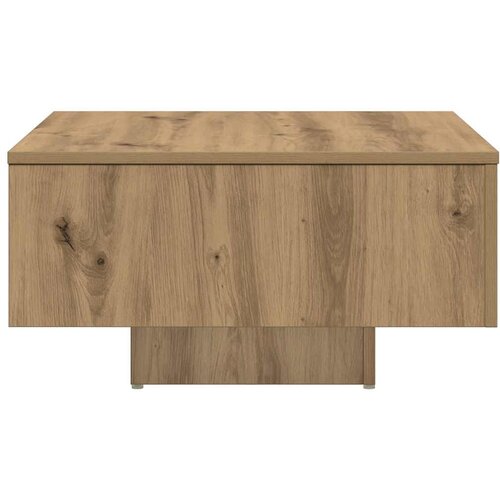  Stol za kavu Artisan hrast 60x60x31,5 cm izrađeno drvo Slike