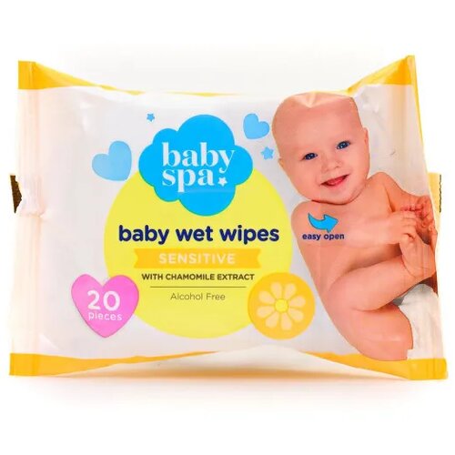 BABY SPA vlažne maramice sens. sa kamilicom 20kom Cijene