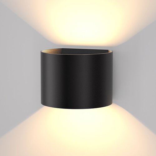 Nettlife zunanja stenska svetilka LED notranja zunanja stenska svetilka črna gor dol stena 5W IP65 vodotesna 3000K topla bela, (22136415) Cene