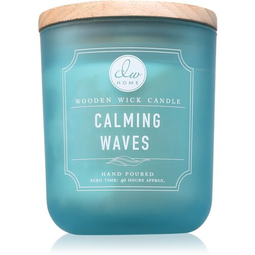 DW Home Signature Calming Waves dišeča sveča z lesenim stenjem 326 g Cene