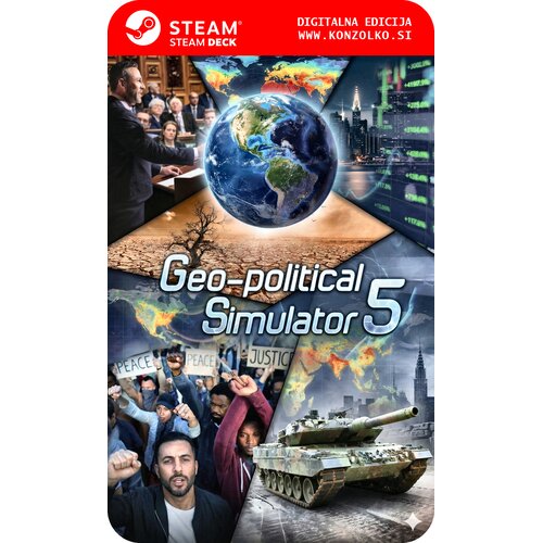  Geo-Political Simulator 5 - Steam koda brez &scaron;katlice (WINDOWS PC | STEAM DECK) Cene
