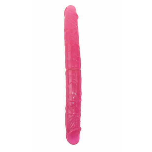 Debra pink dupli silikonski dildo Cene