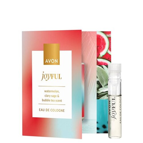 Avon Joyful toaletna voda - letak sa uzorkom Cene