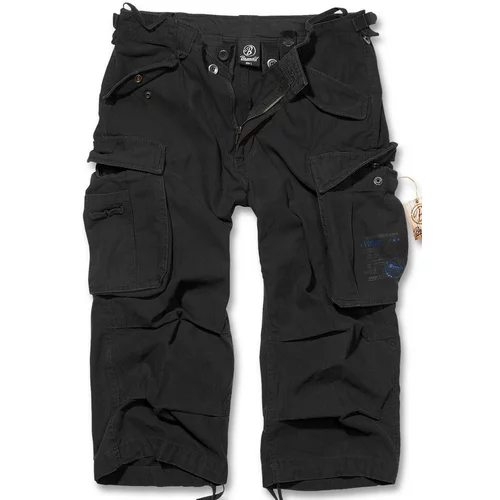 Brandit muške industry vintage karo hlače 3/4, crna