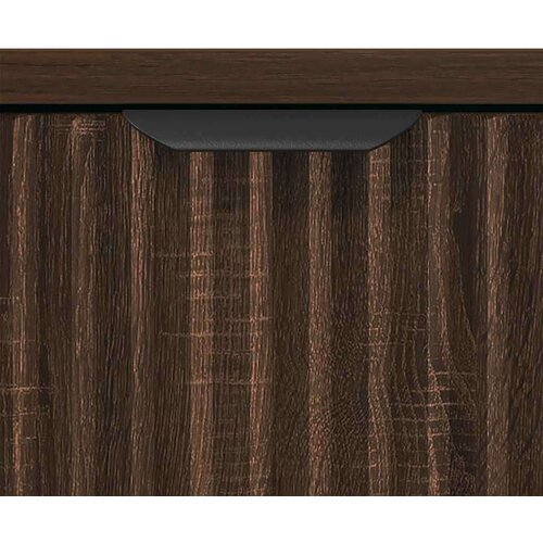 VidaXL Stolić za kavu Smeđi hrast 90 x 49 x 46 cm Konstruirano drvo Slike