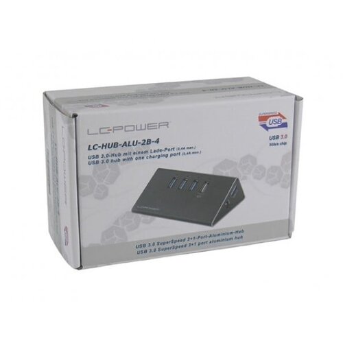 LC Power LC-HUB-ALU-2B-4, 4 ports usb hub Cene