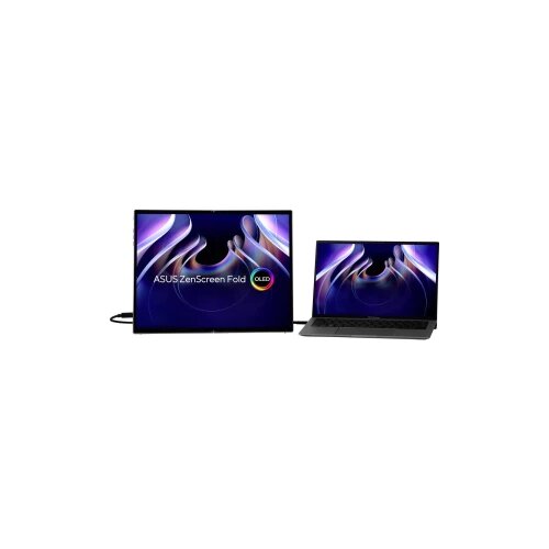 Asus Prenosni monitor ZenScreen Fold OLED MQ17QH 17,3 palca, (5000532512) Cene