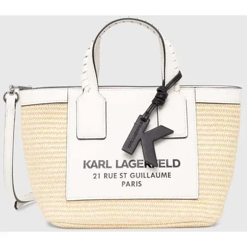 Karl Lagerfeld Torbica bež barva, 245W3024
