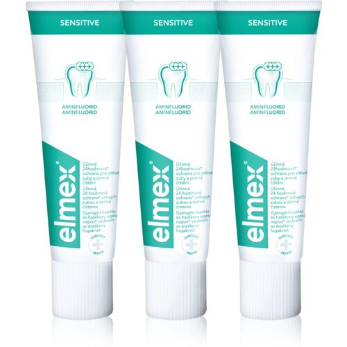 Elmex Sensitive pasta za osjetljive zube 3x75 ml Slike