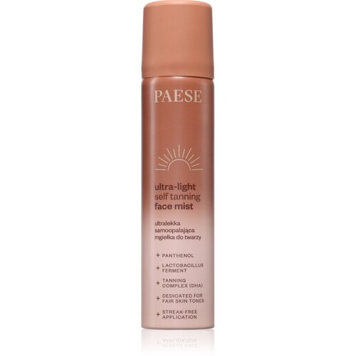 Paese Ultra-light Self Tanning Face Mist magla za samotamnjenje za lice 75 ml Slike