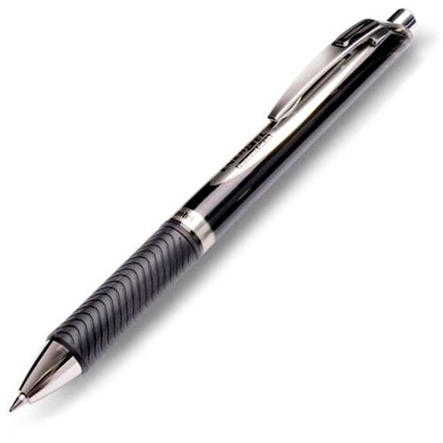 Pentel Roler pisalo Energel Permanent BLP77, 0.7 mm, črno, 2 kosa Cene