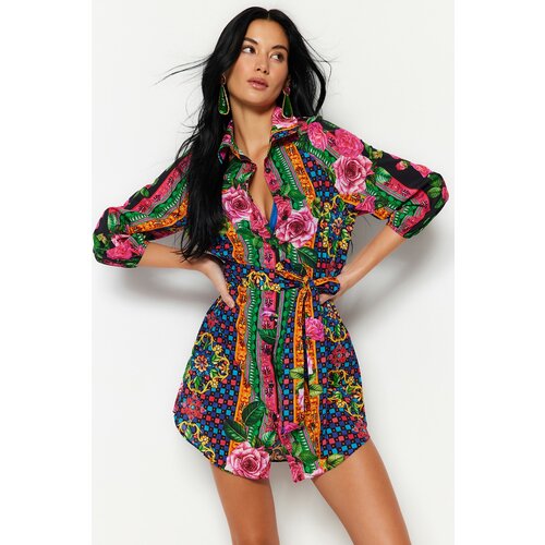 Trendyol Dress - Multi-color - Shirt dress Slike