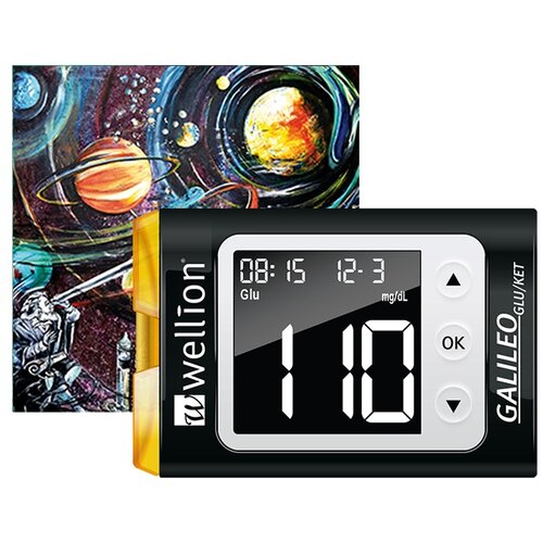 Wellion GALILEO GLU/KET merilnik za glukozo in ketone v krvi Slike