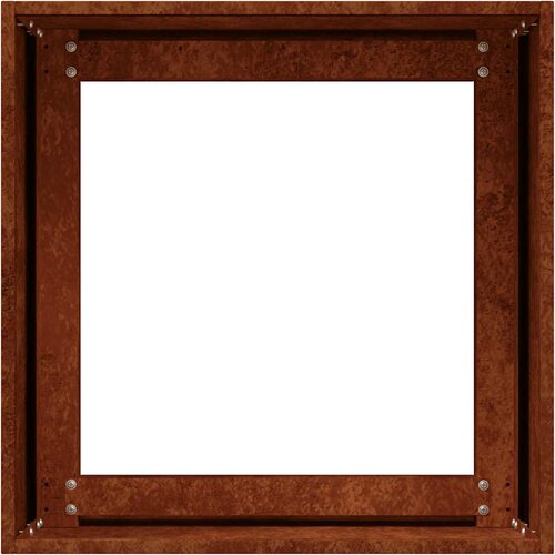  Sadilica boja hrđe 40x40x40 cm od pohabanog čelika Slike