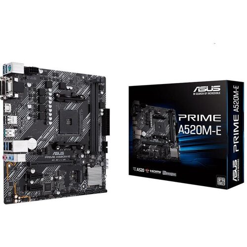 Asus matična plošča Prime A520M-E AM4 mATX MB, AMD A520, 90MB1510-M0EAY0 Cene