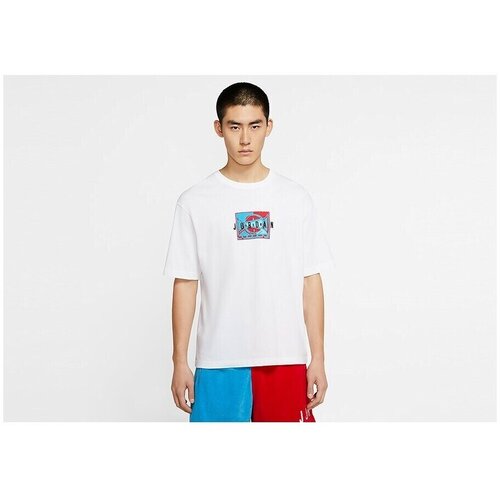 Nike Majice s kratkimi rokavi Air Jordan Sport Dna Bela Cene