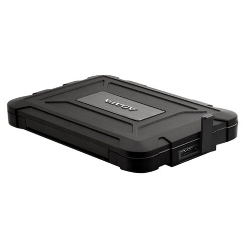 Adata External Enclosure ED600 USB 3.1 SATA 3.0 7mm/9.5mm, 2.5 HDD/SSD Black AED600-U31-CBK Slike