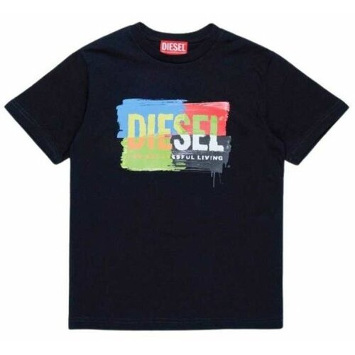 Diesel crna majica za dečake DSJ01776 00YI9 K900 Slike