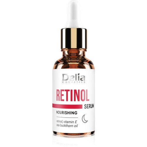 Delia Cosmetics Authentic Beauty Retinol hranilni nočni serum proti gubam z retinolom 30 ml Cene