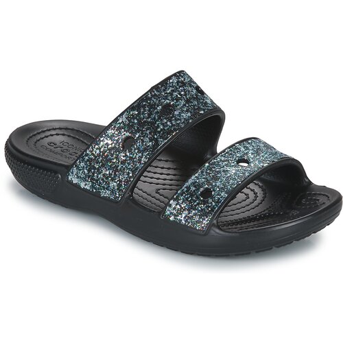 Crocs Cokli Classic Glitter Sandal K Črna Slike