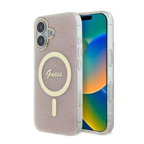 Licensed Guess GUESS MAGSAFE maska za iPhone 16 4G PINK Cene