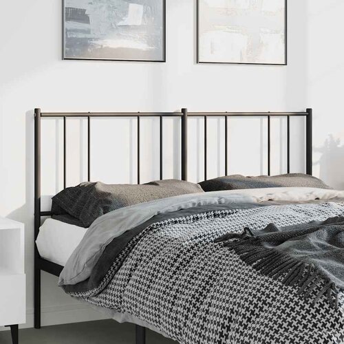  Metalno zamjensko uzglavlje crno 150 cm Cene
