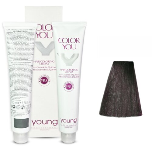 YOUNG Farba za kosu No.4 Brown, 100ml Cene