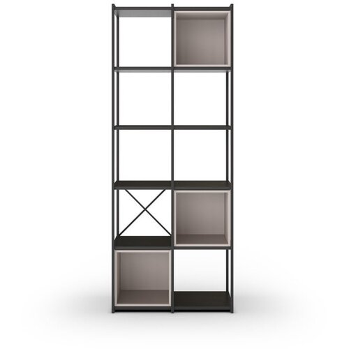 Marckeric Crna/krem biblioteka 71x179 cm Anya – Cijene