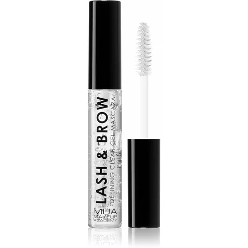 MUA Makeup Academy Lash & Brow prozirna maskara za trepavice i obrve 9 ml